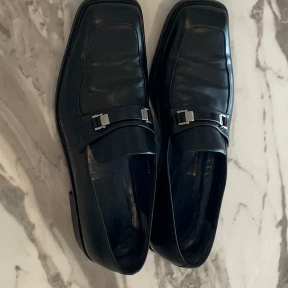 Salvatore Ferragamo Black Loafers